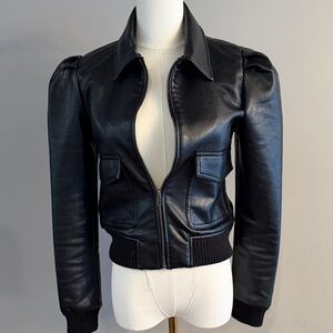 BB DAKOTA BOMBER CROPPED JACKET